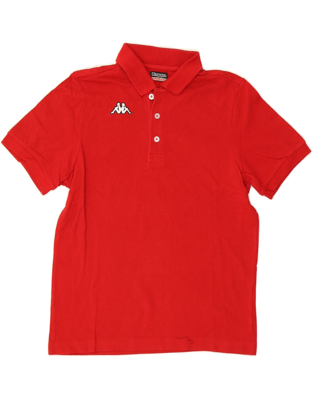 KAPPA Mens Polo Shirt Small Red Vintage Kappa and Second-Hand Kappa from Messina Hembry 