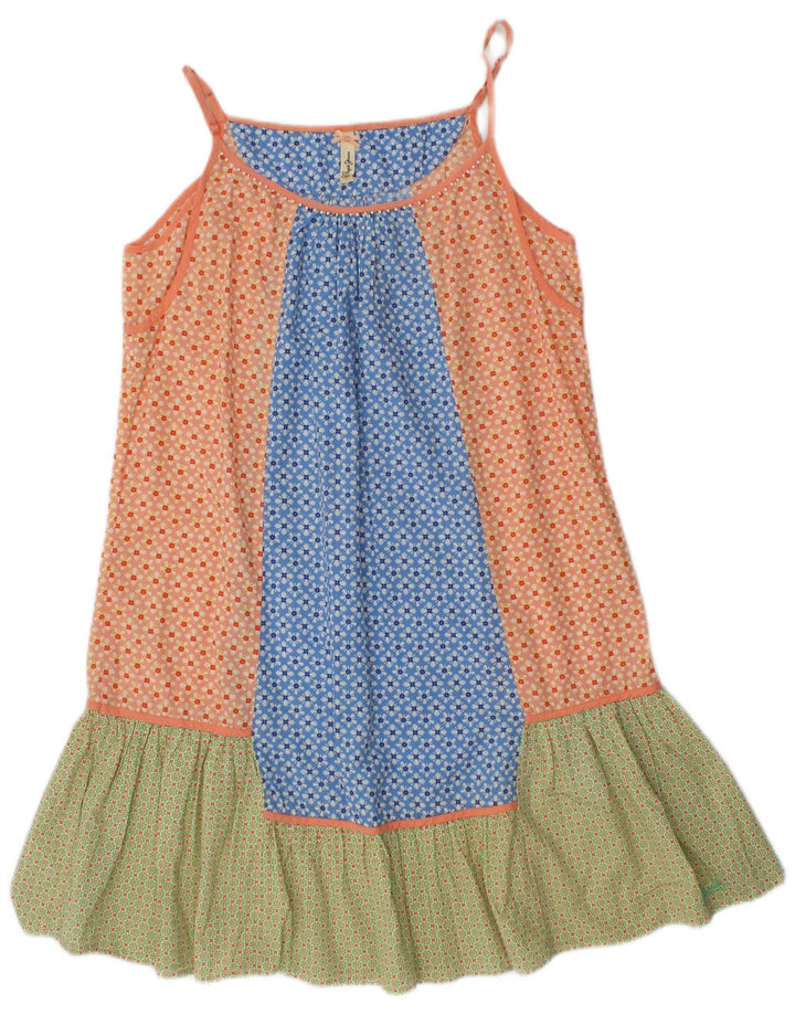 PEPE JEANS Womens Sundress UK 10 Small Multicoloured Floral