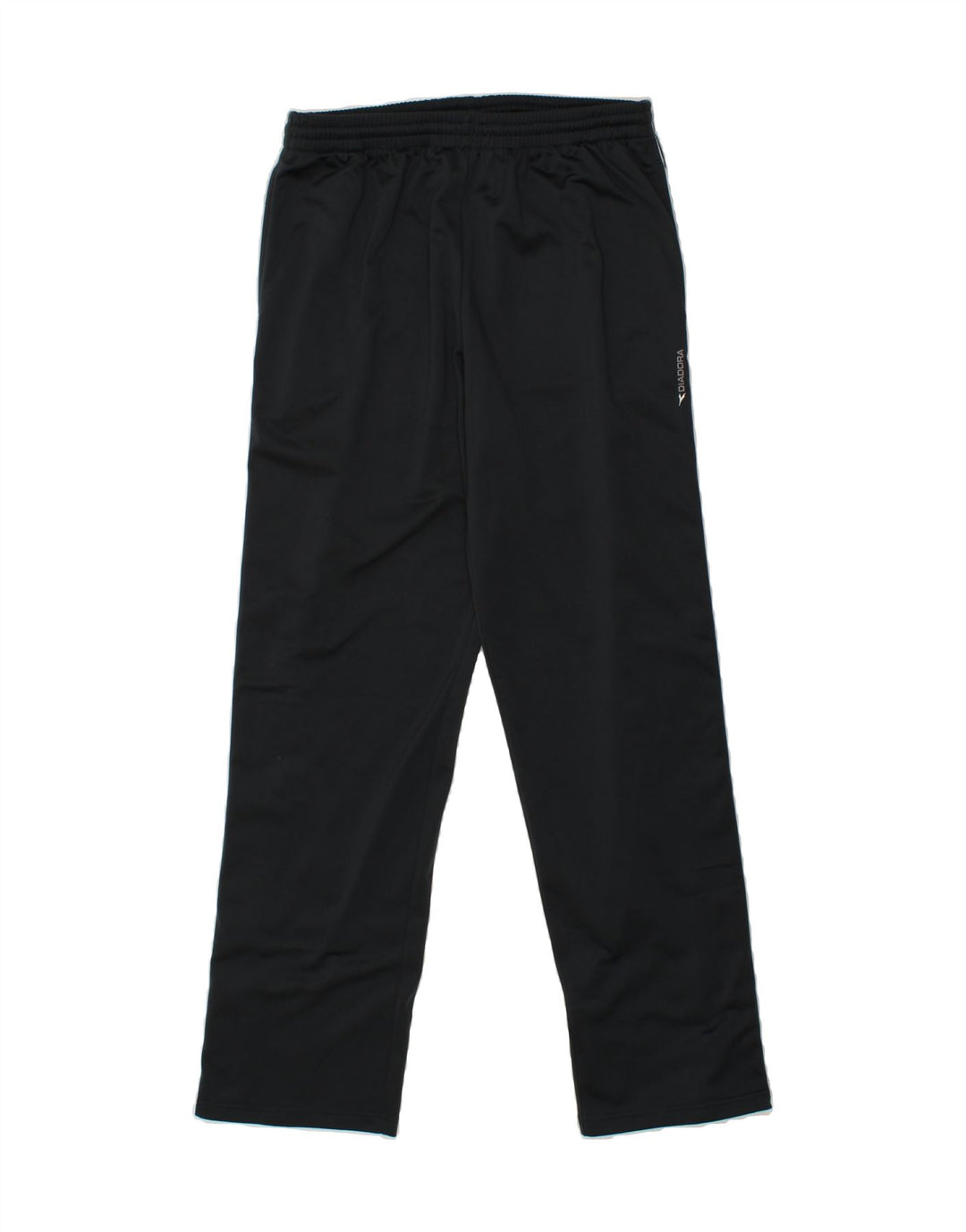 DIADORA Mens Tracksuit Trousers UK 38 Medium Black Polyester Vintage Diadora and Second-Hand Diadora from Messina Hembry 