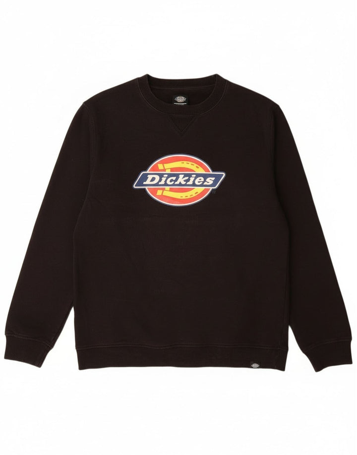 Dickies Herre Grafisk Sweatshirt Jumper XL Sort Bomuld