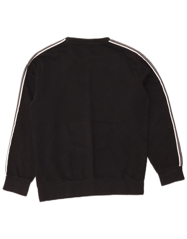 Champion Boys Grafisk Sweatshirt Jumper 11-12 år Stor sort farveblok