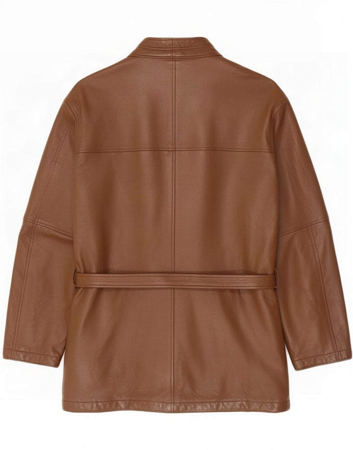 Vintage herre læderjakke IT 46 Small Brown