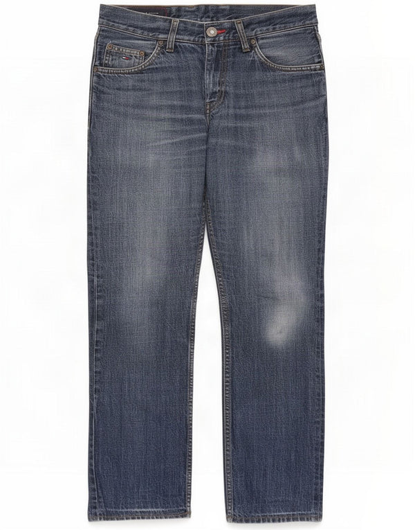 Tommy Hilfiger Straight Jeans til mænd W30 L28 Blå Bomuld