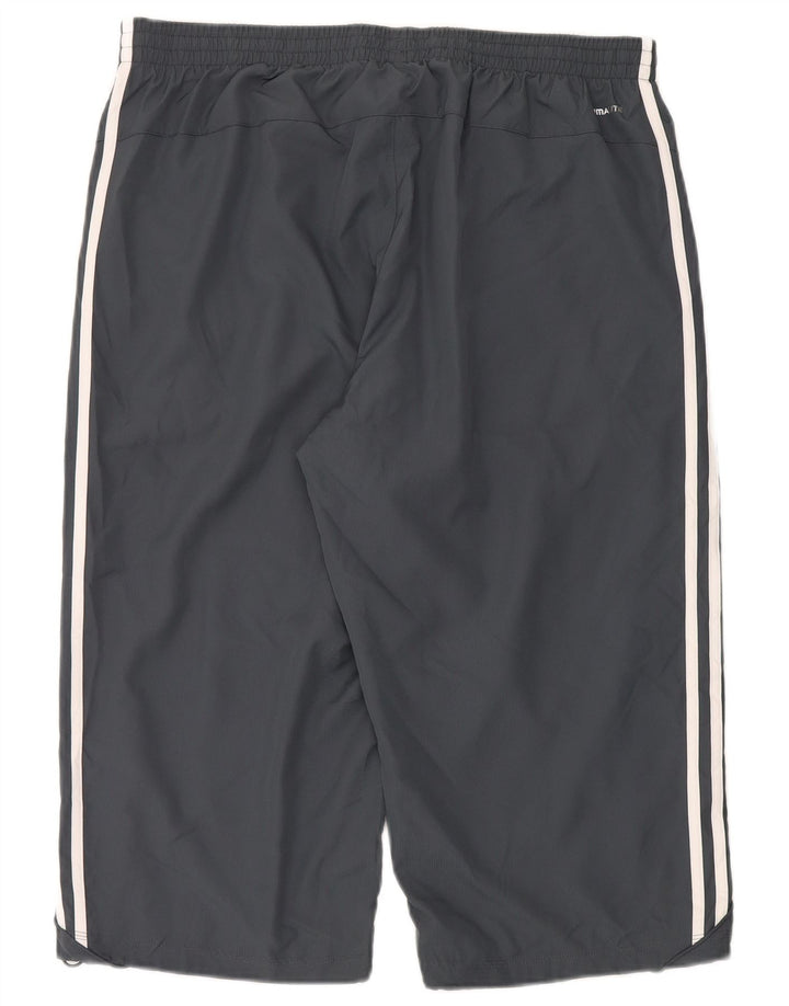 Adidas Herre Bermuda Sport Shorts XL Grå Polyester
