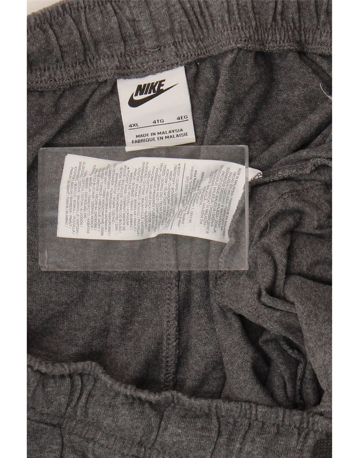 Nike sportsshorts til mænd 4XL grå bomuld