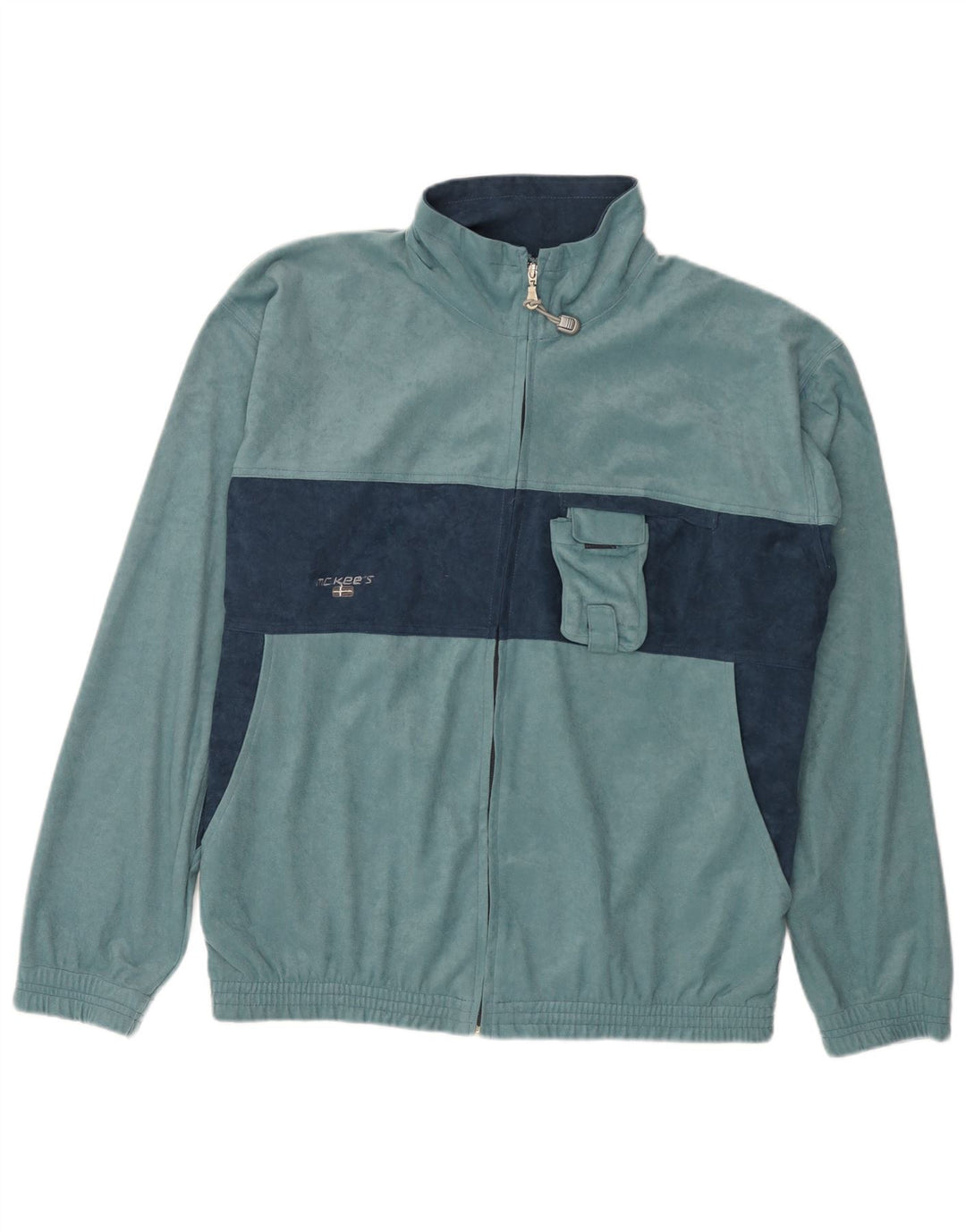 Mc Kees Herre træningsdragt Topjakke Medium Blue Colourblock Polyester