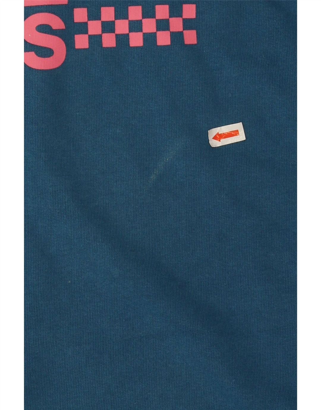 Vans Herre grafisk sweatshirt Jumper Medium Blue Bomuld