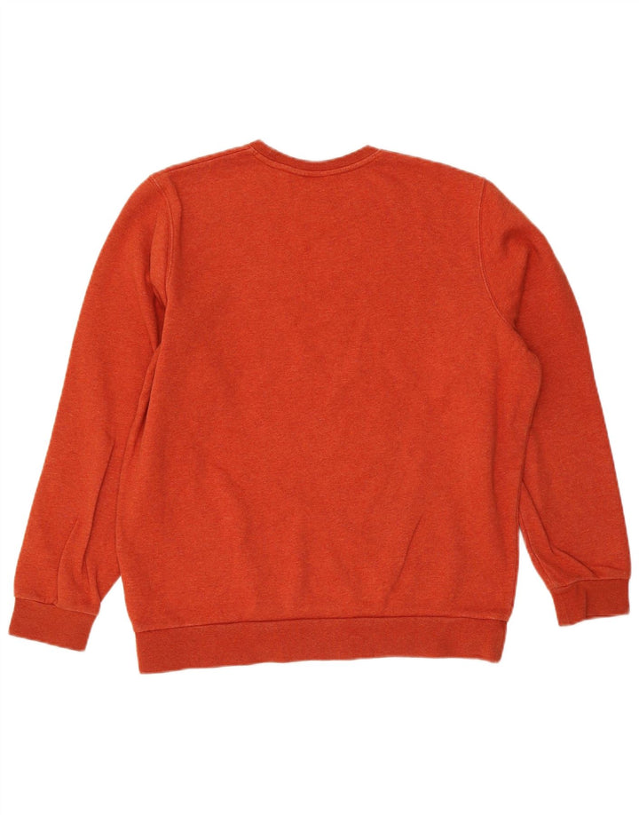 Under Armour Herre Sweatshirt Jumper Medium Orange Bomuld