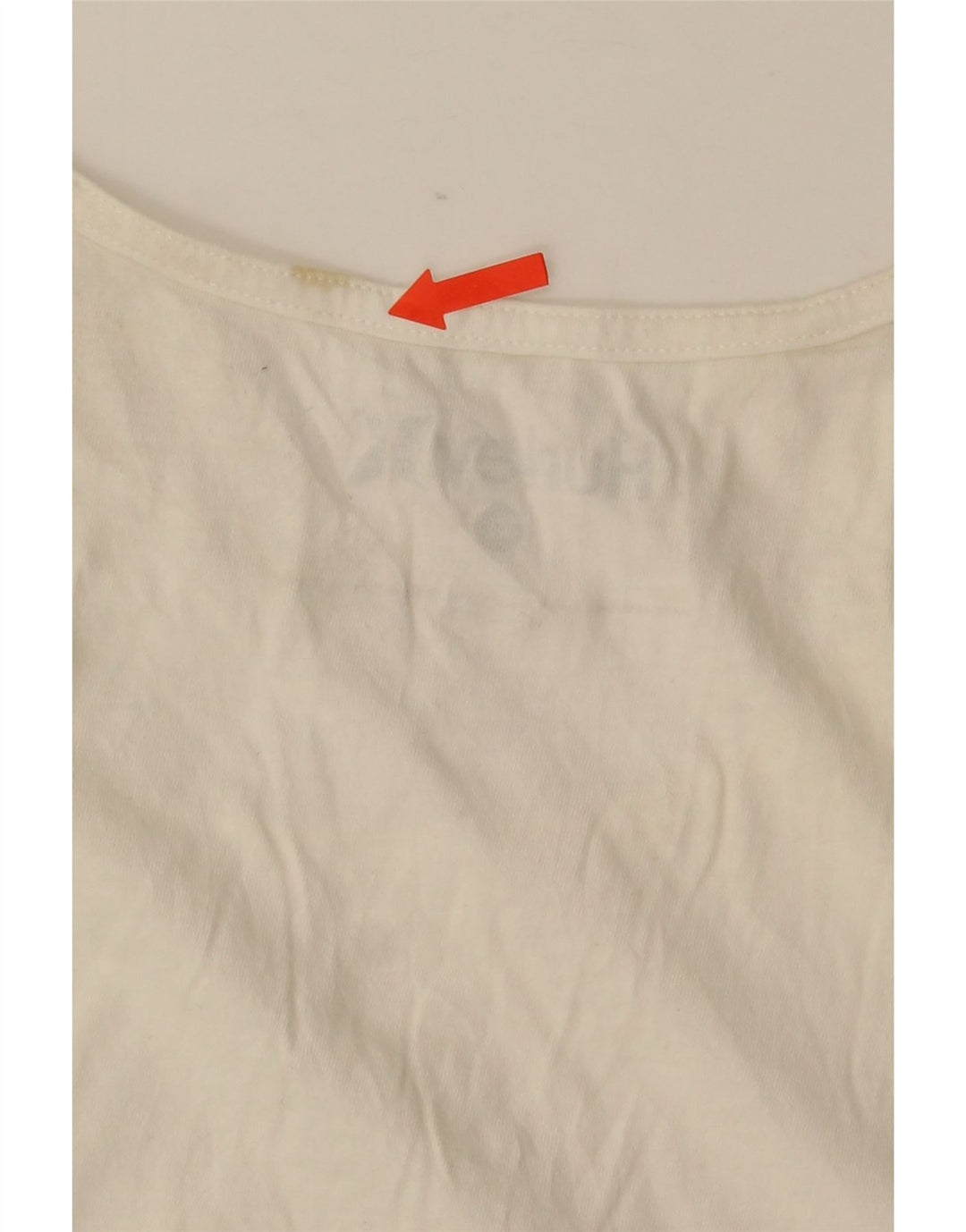 HURLEY Herre grafisk vest Top XL Hvid bomuld