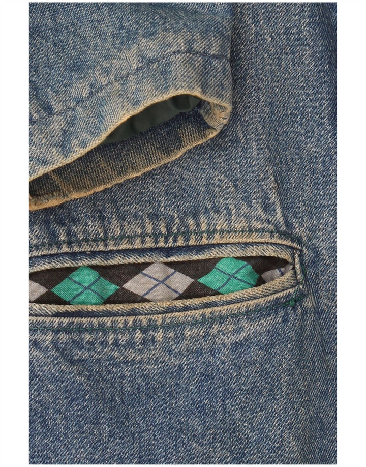 Vintage denimjakke til mænd UK 38 Medium Blue