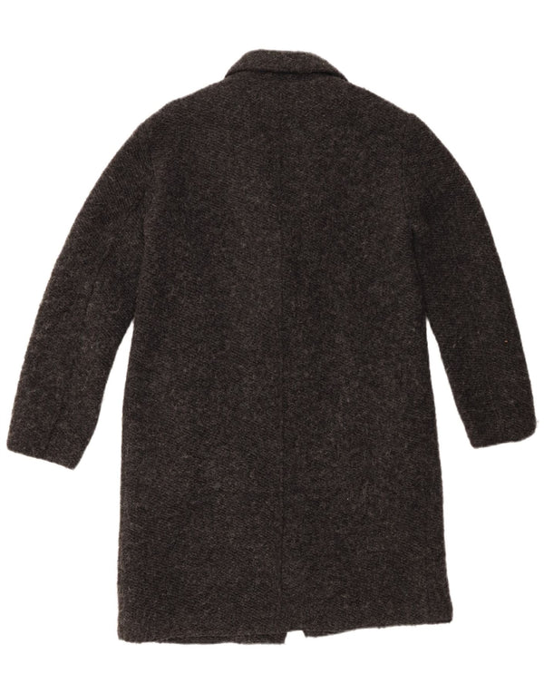 Zara Dame Trafaluc Oversized Overfrakke UK 10 Lille Grå Polyester