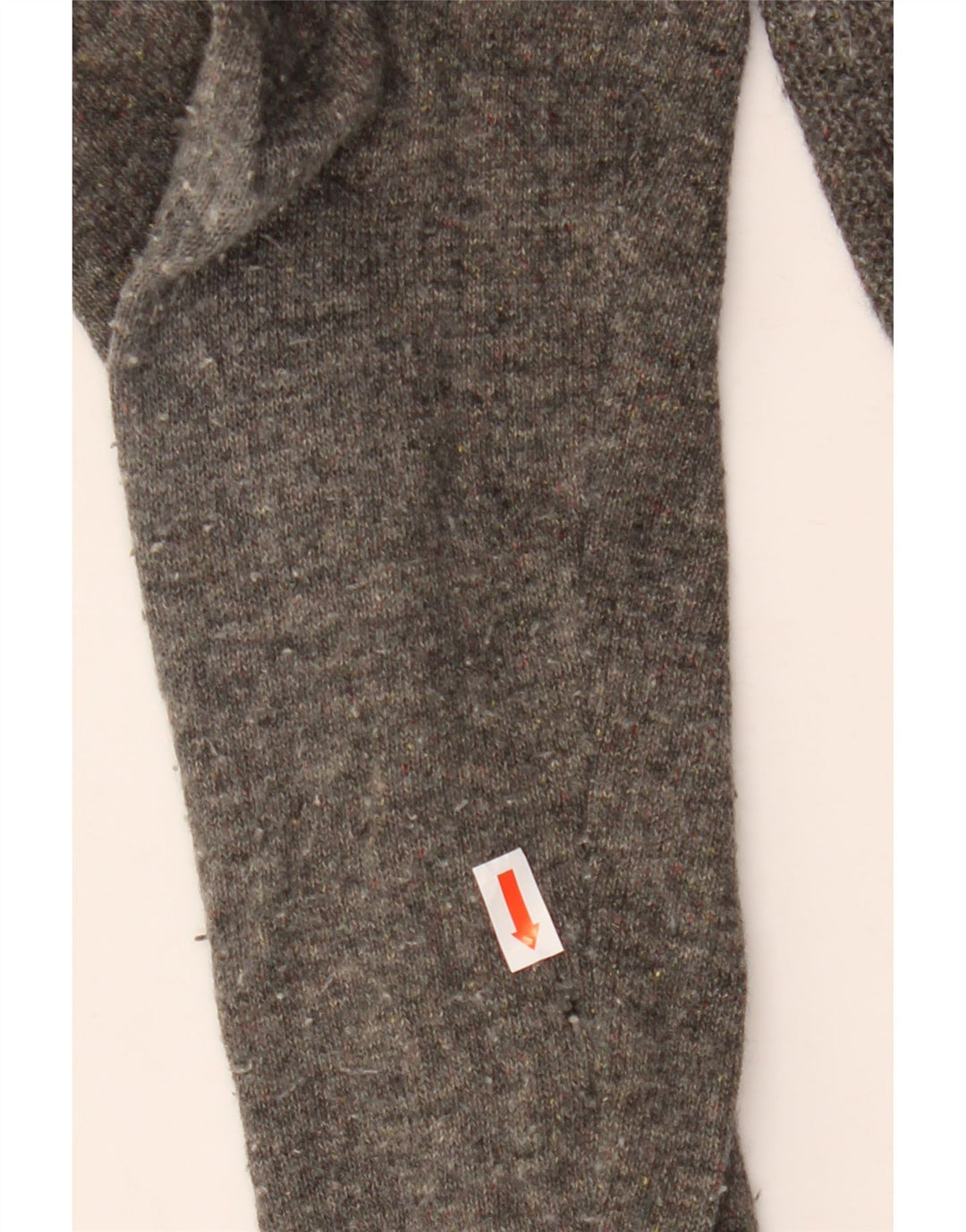 Tommy Hilfiger Herre Button Neck Jumper Sweater Medium Grå Uld