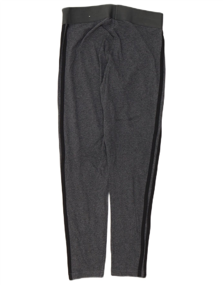 ADIDAS Dame Leggings UK 8/10 Small Grey Bomuld