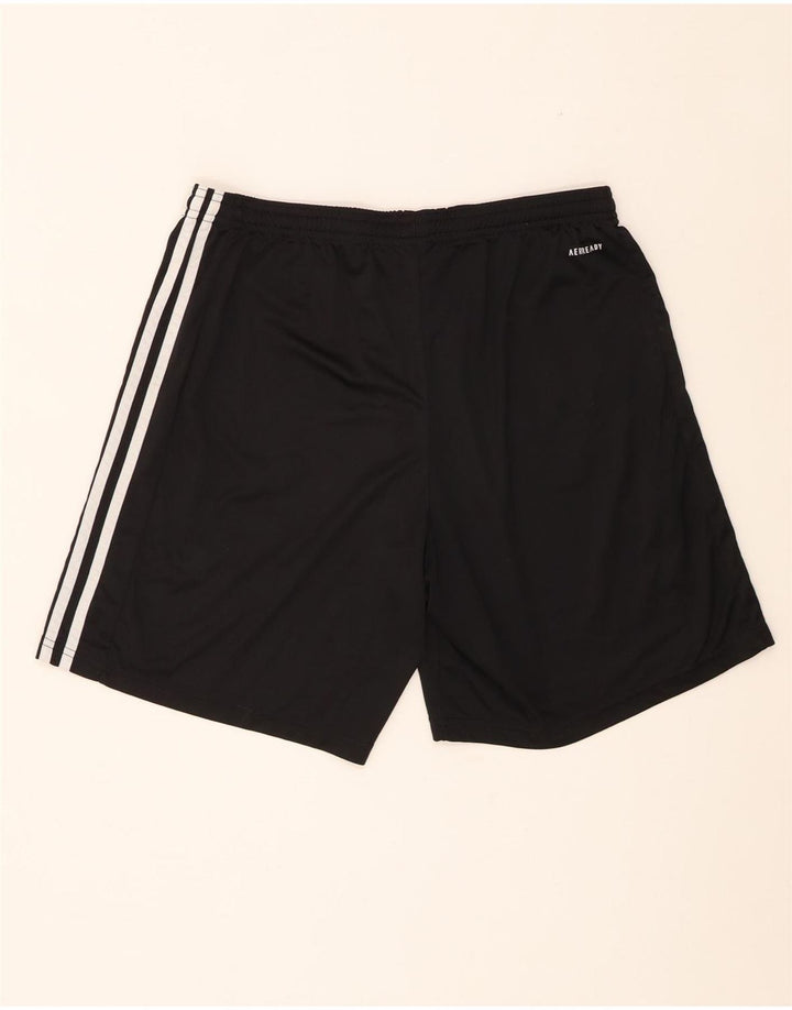 Adidas Aeroready Sportsshorts til mænd store sorte polyester