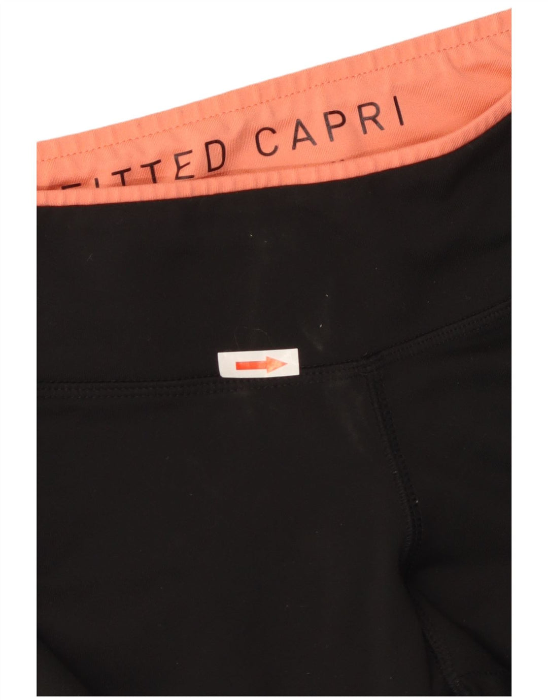 Reebok Capri Leggings til kvinder DK 14 Medium Sort Polyester