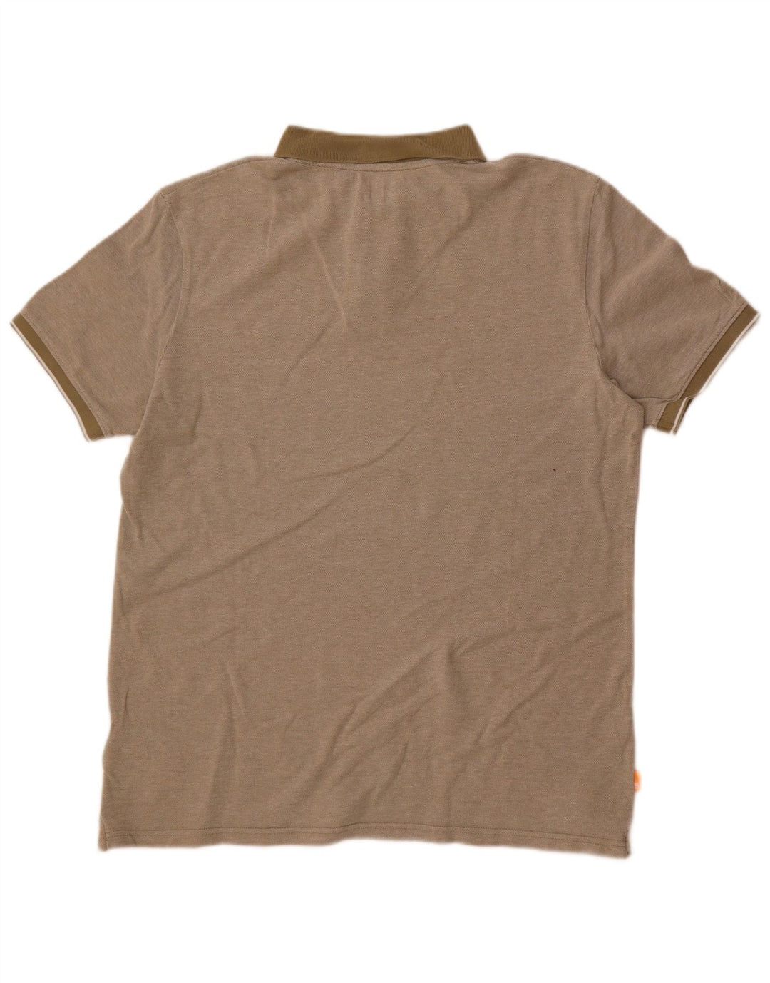 Timberland Herre Regular Fit Polo Shirt Medium Khaki Bomuld
