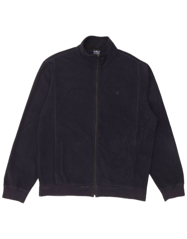 CHAMPION Fleecejakke til mænd UK 44 2XL Marineblå Polyester
