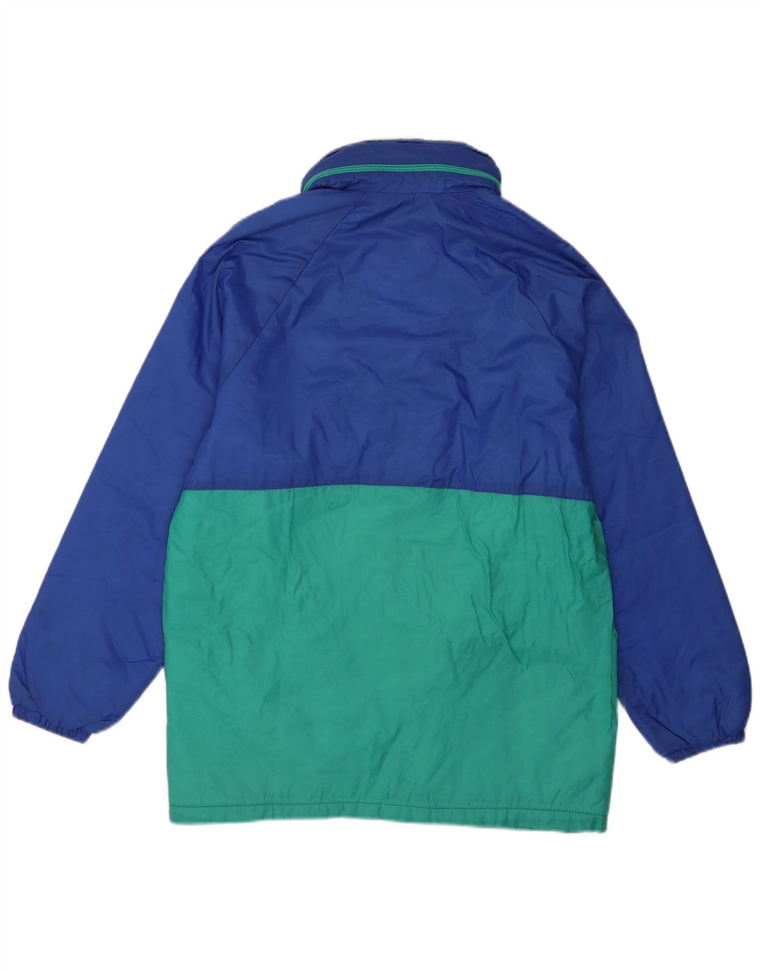 Beklager Træningsdragt med hætte til mænd Topjakke Medium Blue Colourblock Polyamid