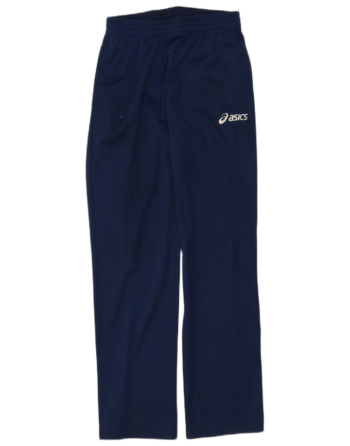 Asics Herre Regular Tracksuit Bukser Medium Navy Blue Polyester