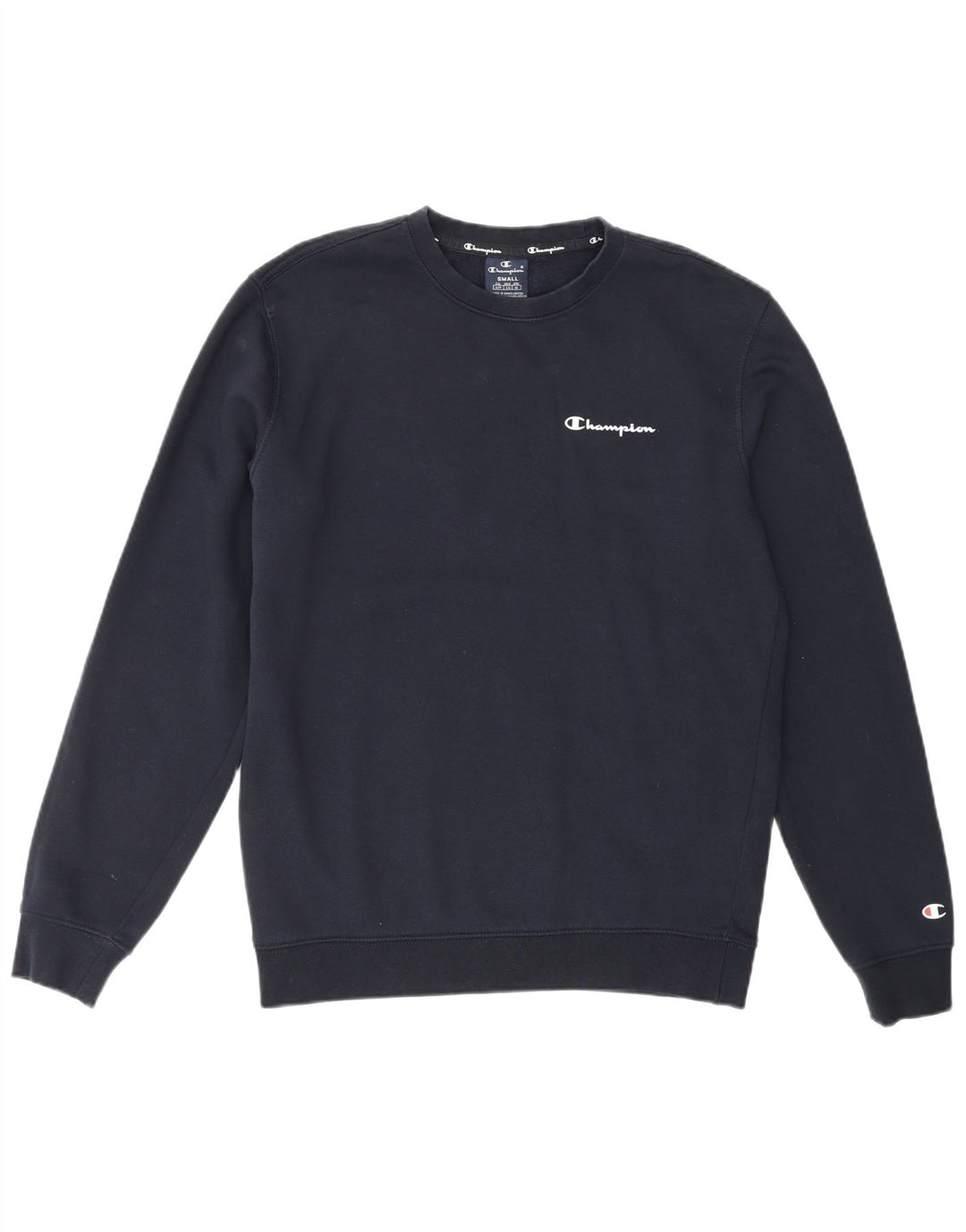 CHAMPION Grafisk sweatshirt til mænd, lille marineblå bomuld