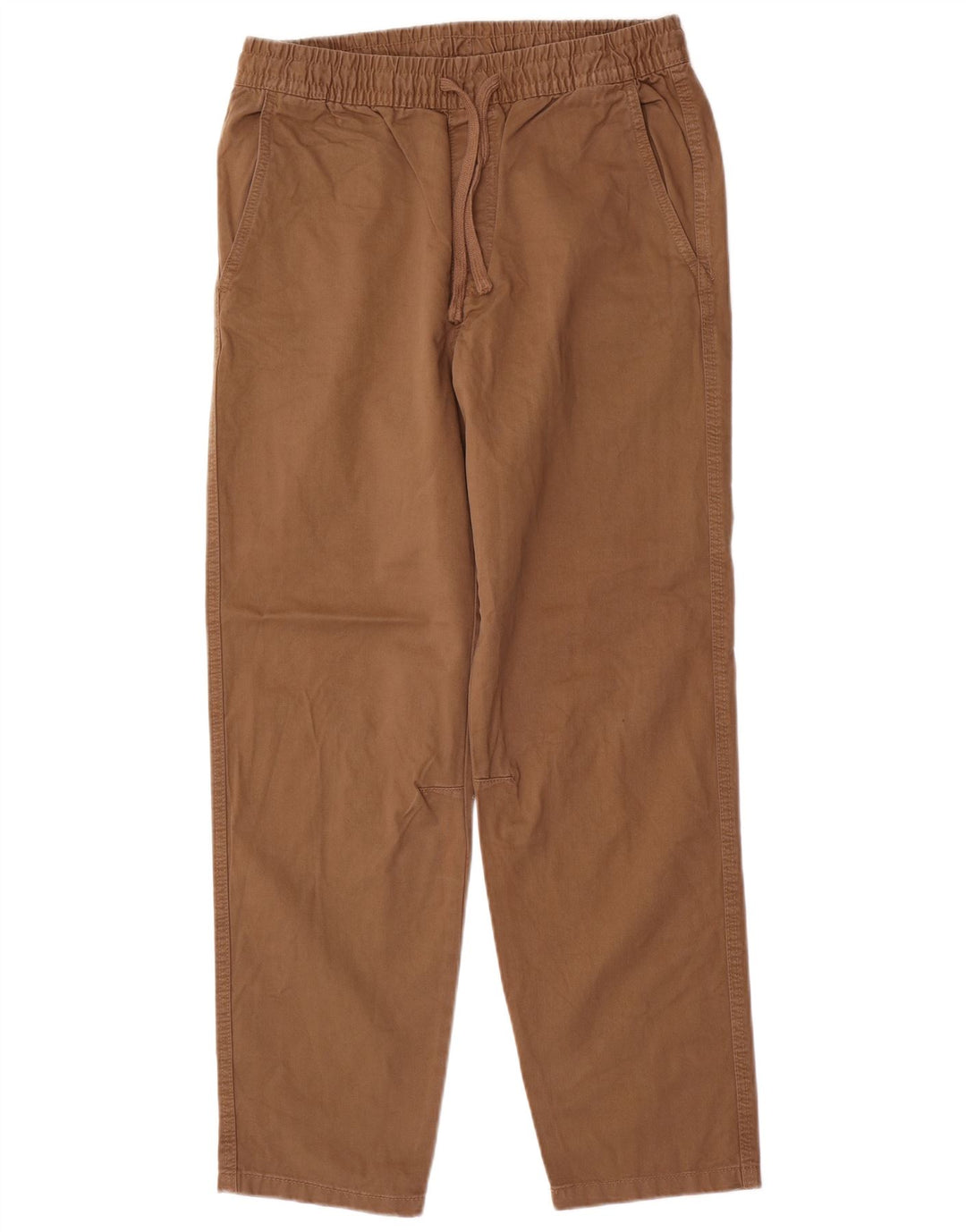 Zara Herre Lige Chino Bukser Medium W32 L30 Brun Bomuld