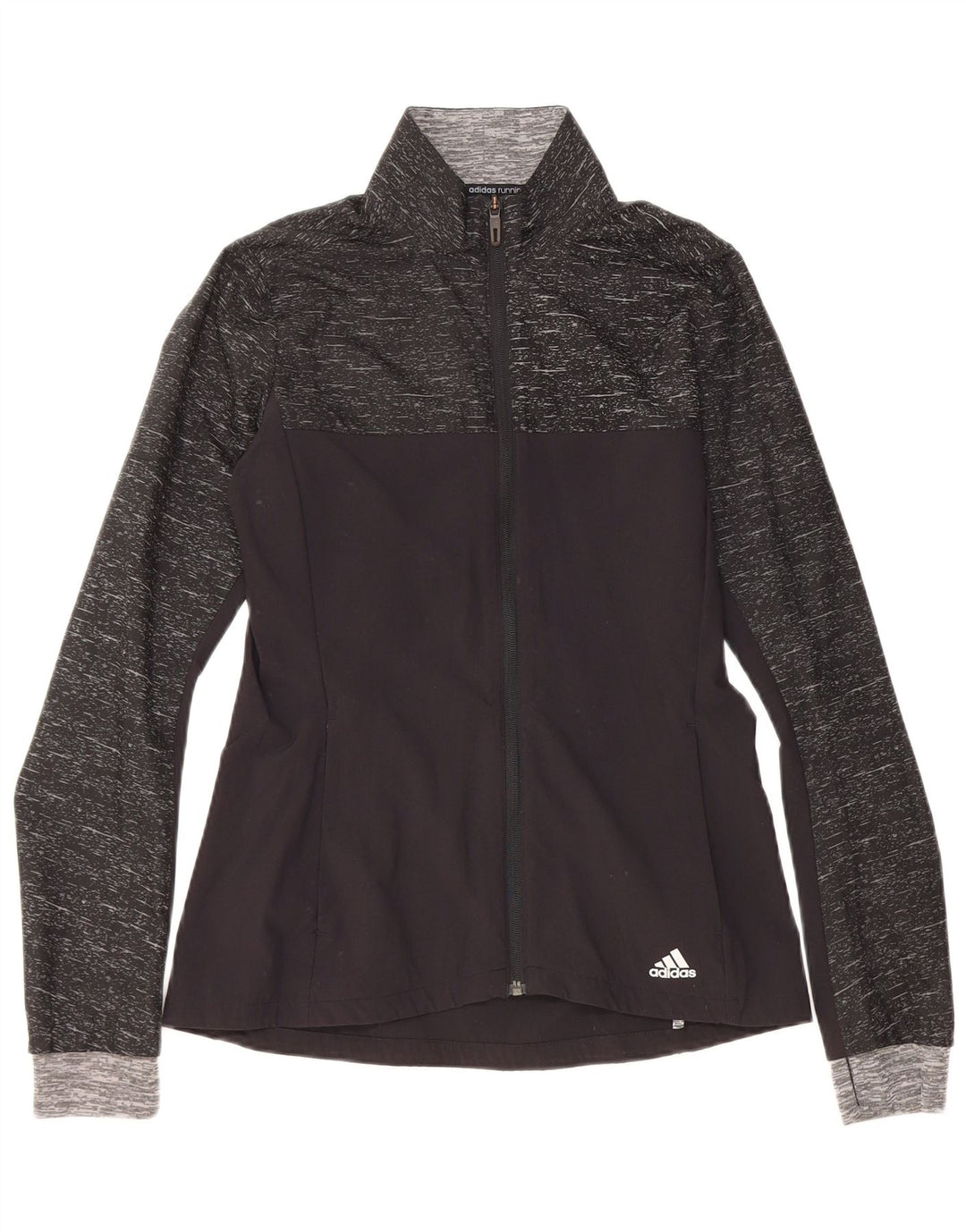 ADIDAS Supernova træningsdragt topjakke til kvinder UK 8/10 Small Black