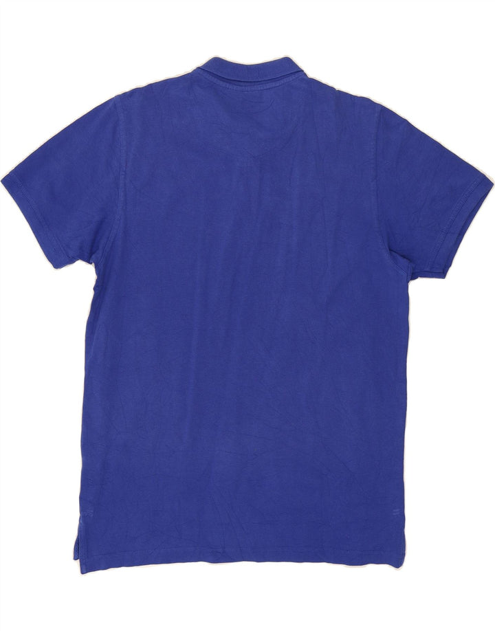 PIERRE CARDIN Mens Regular Fit Polo Shirt Large Blue Cotton Vintage Pierre Cardin and Second-Hand Pierre Cardin from Messina Hembry 