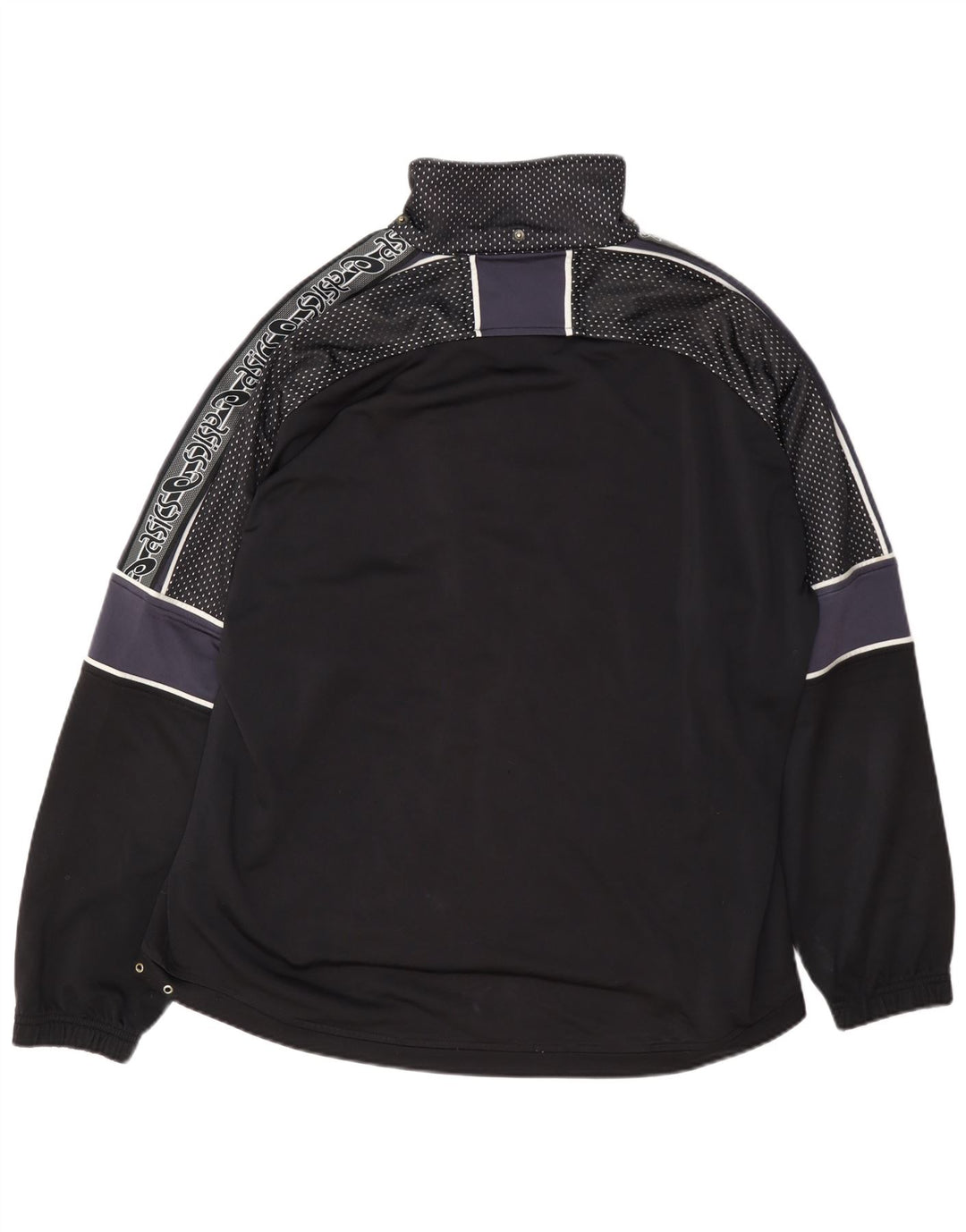 Asics Herre Regular Fit træningsdragt Topjakke XL Sort Colourblock