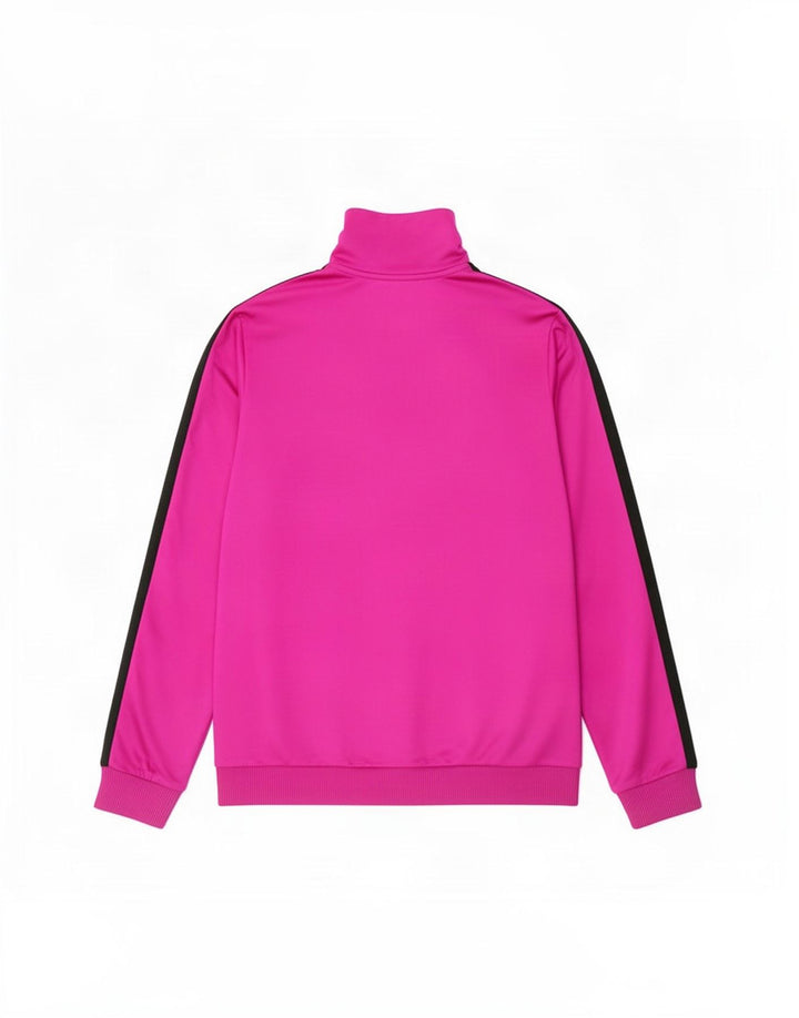 Adidas træningsdragt topjakke til kvinder UK 16/18 Stor Pink Polyester