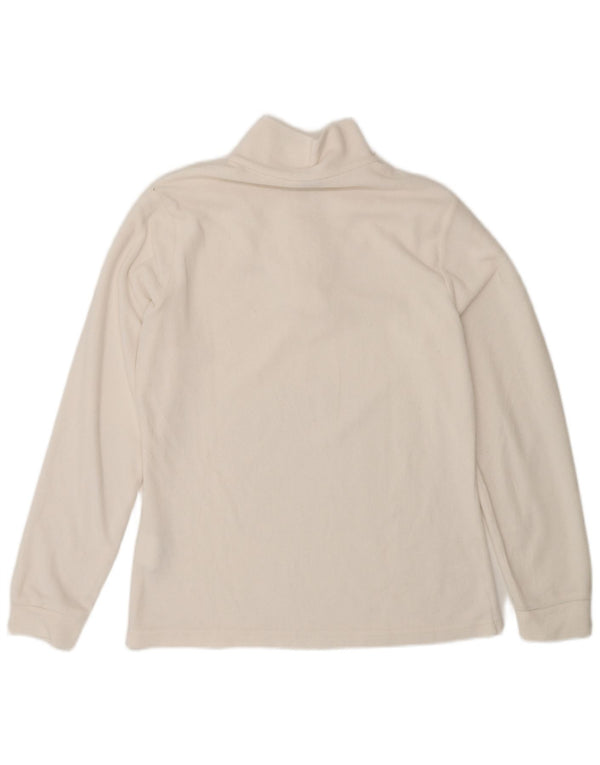 Brugi Dame Fleece Jumper med lynlås DK 14 Medium White Polyester