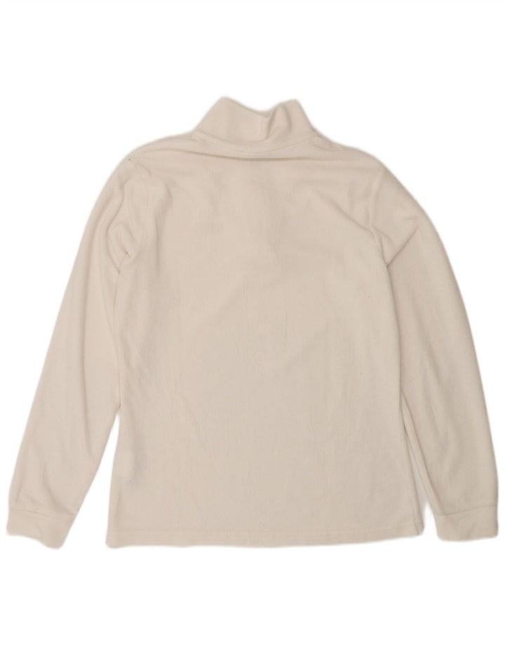 Brugi Dame Fleece Jumper med lynlås DK 14 Medium White Polyester