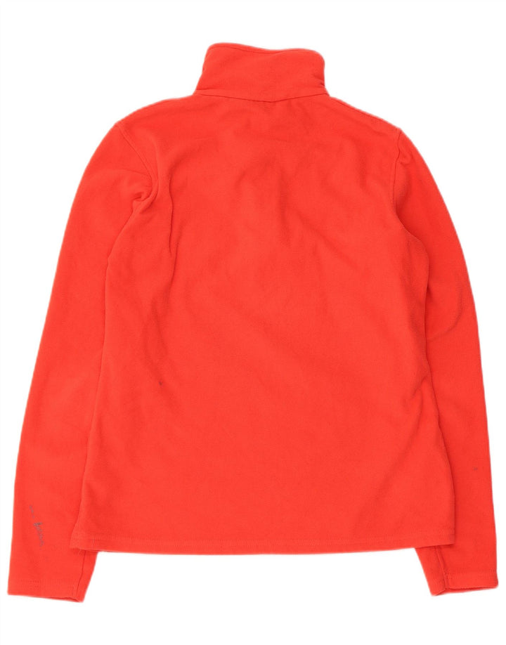 Mountain Warehouse Dame lynlås-hals Fleece Jumper UK 14 Medium Rød Polyester