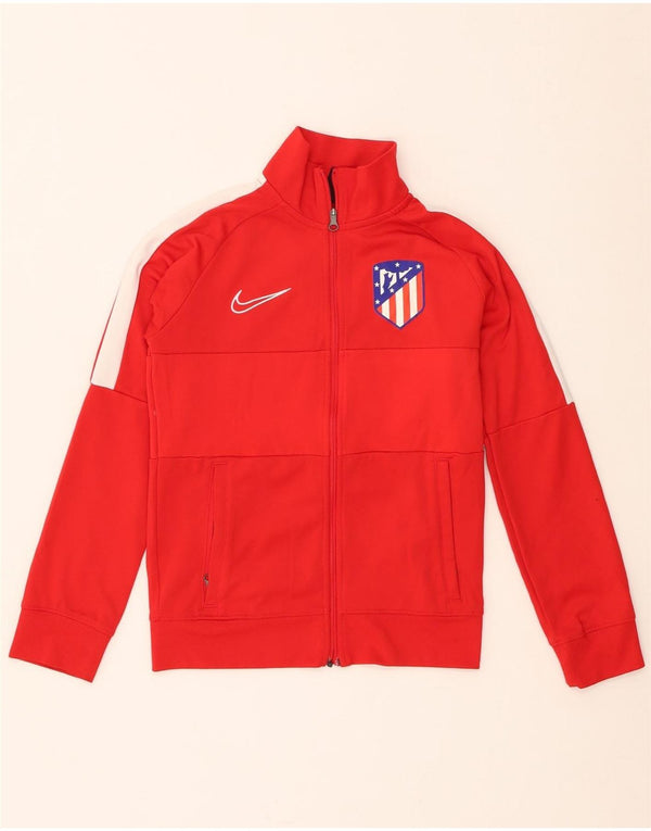 Nike Boys Atletico Madrid Træningsdragt Topjakke 8-9 år Lille Rød