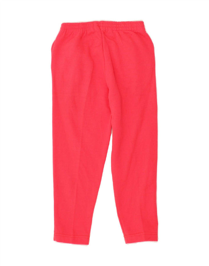 VINTAGE Girls Tracksuit Trousers 7-8 Years  Pink Vintage Vintage and Second-Hand Vintage from Messina Hembry 