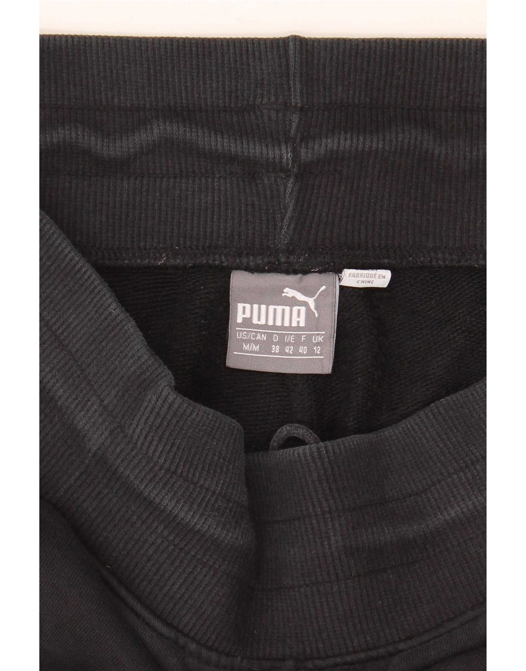 Puma træningsdragt til kvinder Joggers UK 12 Medium Black Colourblock