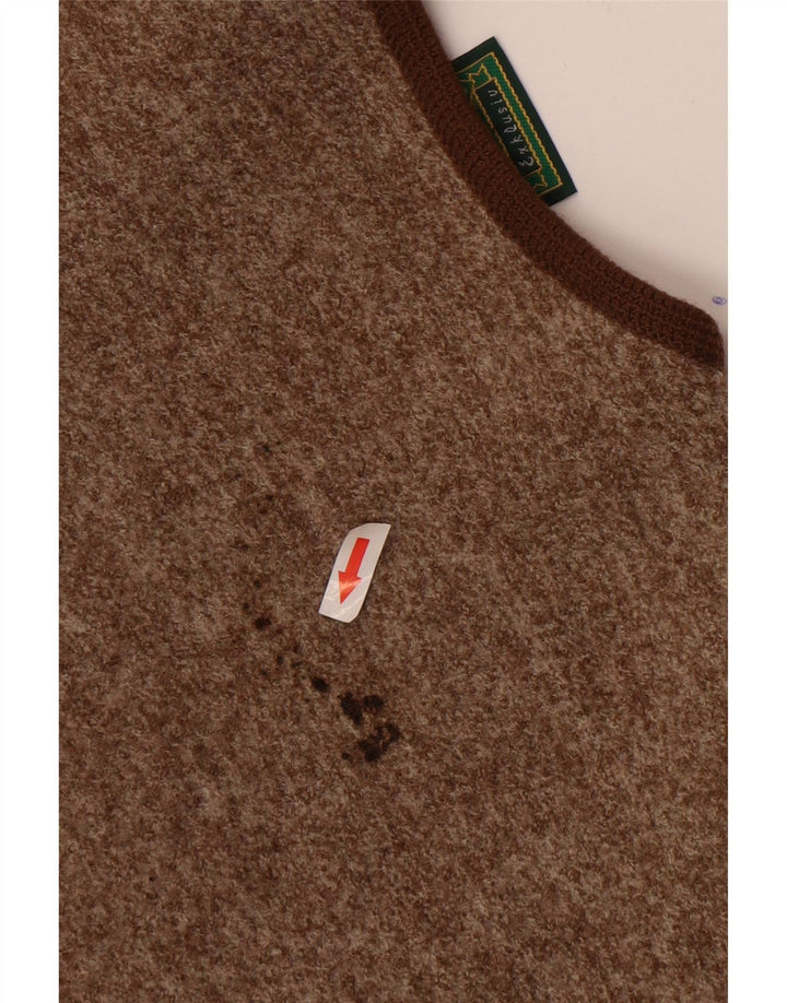 Pfister Herrevest EU 54 XL Brun Colourblock Uld