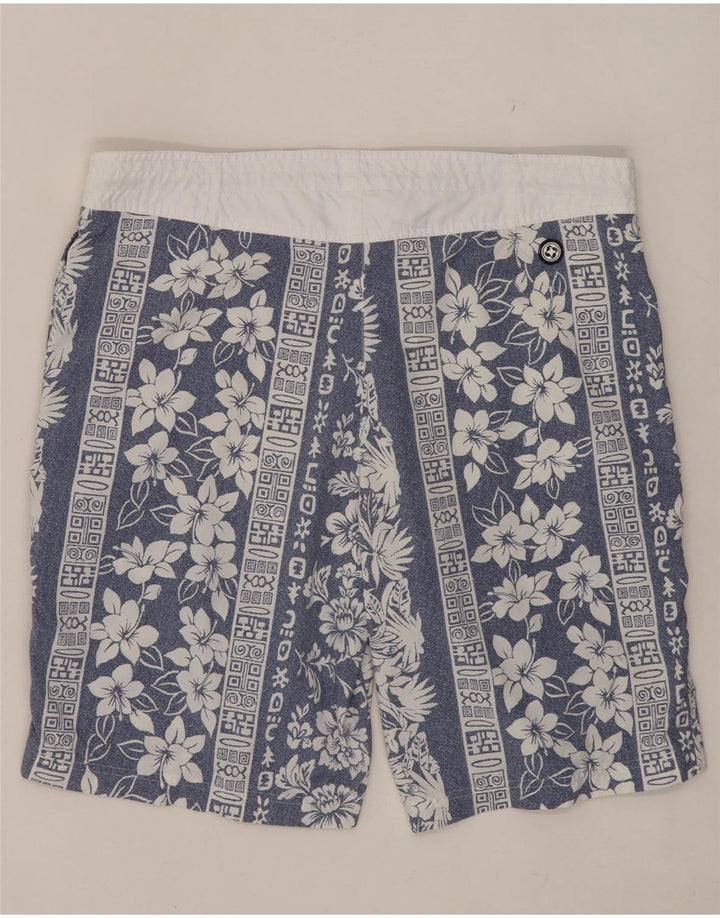 Colmar Badeshorts til mænd IT 50 Medium Blue Floral Nylon