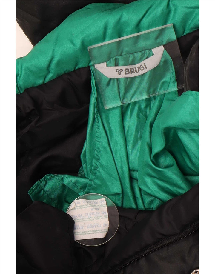 Brugi Herre Ski Jumpsuit UK 38 Medium Sort Colourblock Polyamid