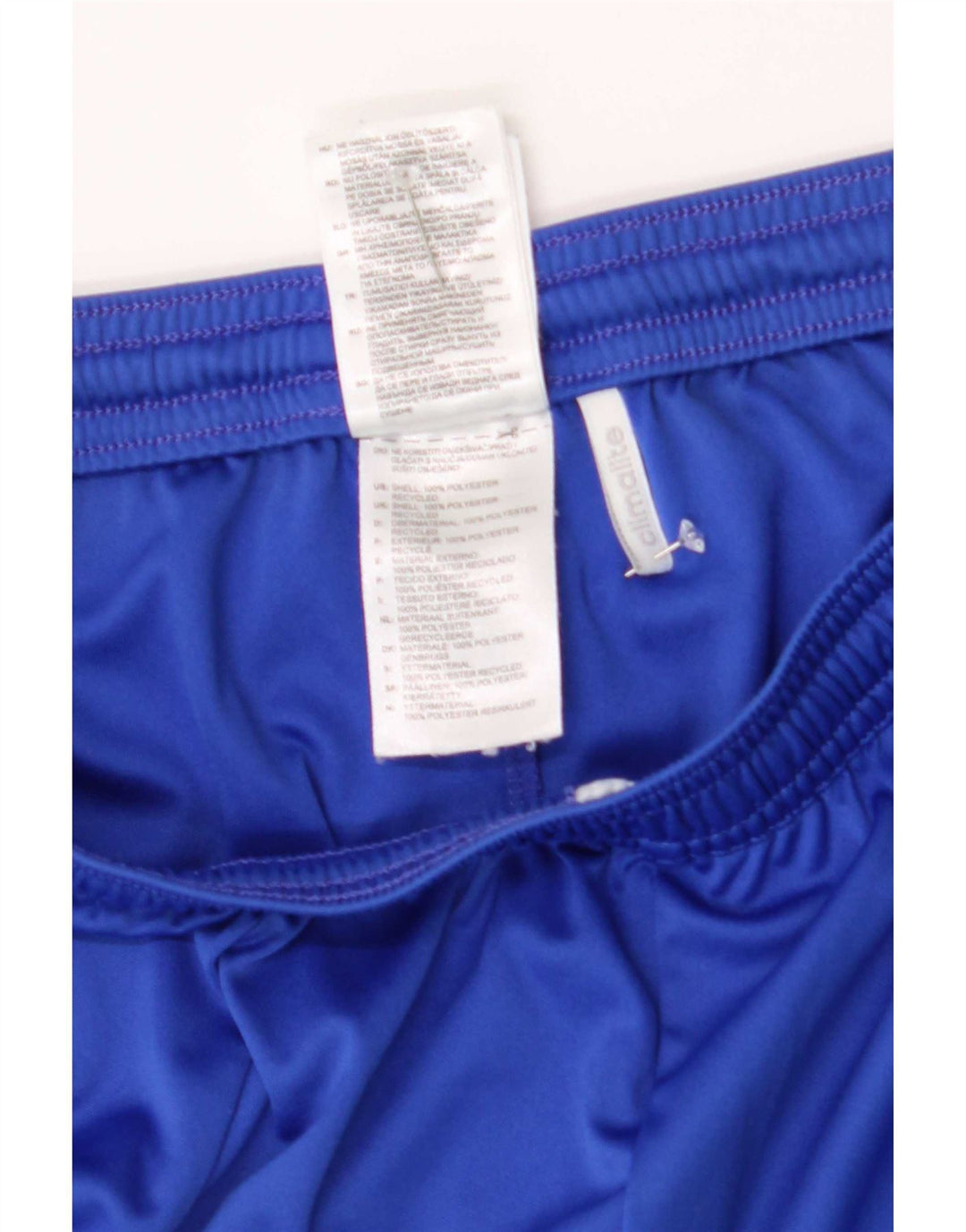 Adidas Herre Climalite Sportshorts Medium Blue Colourblock Polyester