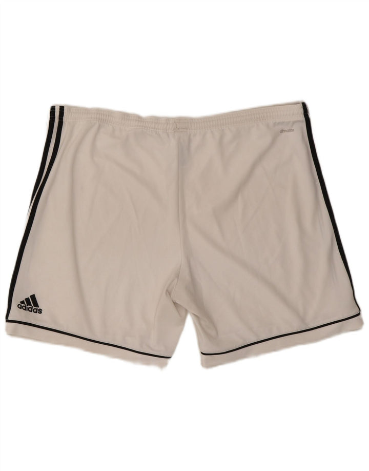 Adidas Herre Climalite Sportshorts XL Hvid Polyester