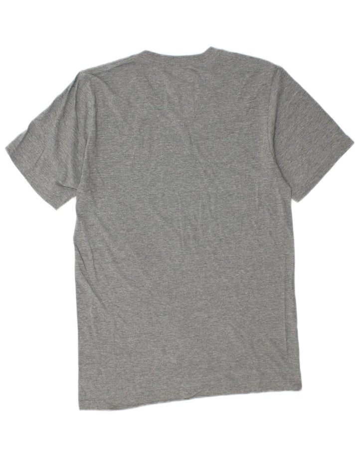 Nike Herre Regular Fit T-Shirt Top Lille Grå Flecked Bomuld