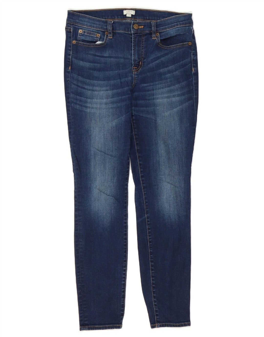 J. CREW Womens Skinny Jeans W27 L28 Blue Cotton Vintage J. Crew and Second-Hand J. Crew from Messina Hembry 