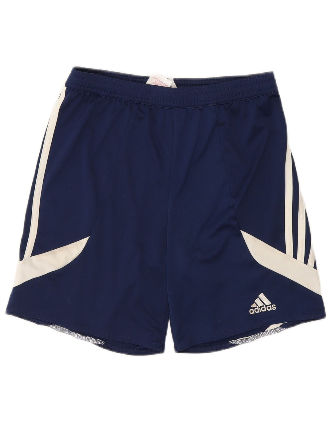 ADIDAS Boys Climalite Sportshorts 11-12 år Large Navy Blue