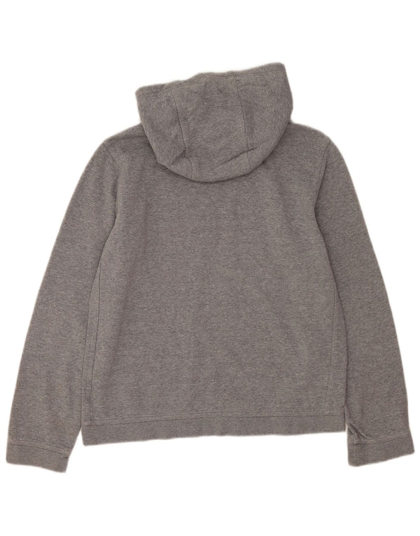 Nike Girls Standard Fit Hættetrøje Jumper 13-14 år XL Grå Flecked Bomuld