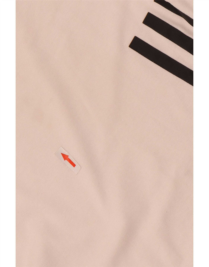 Adidas T-shirt top til mænd, stor hvid