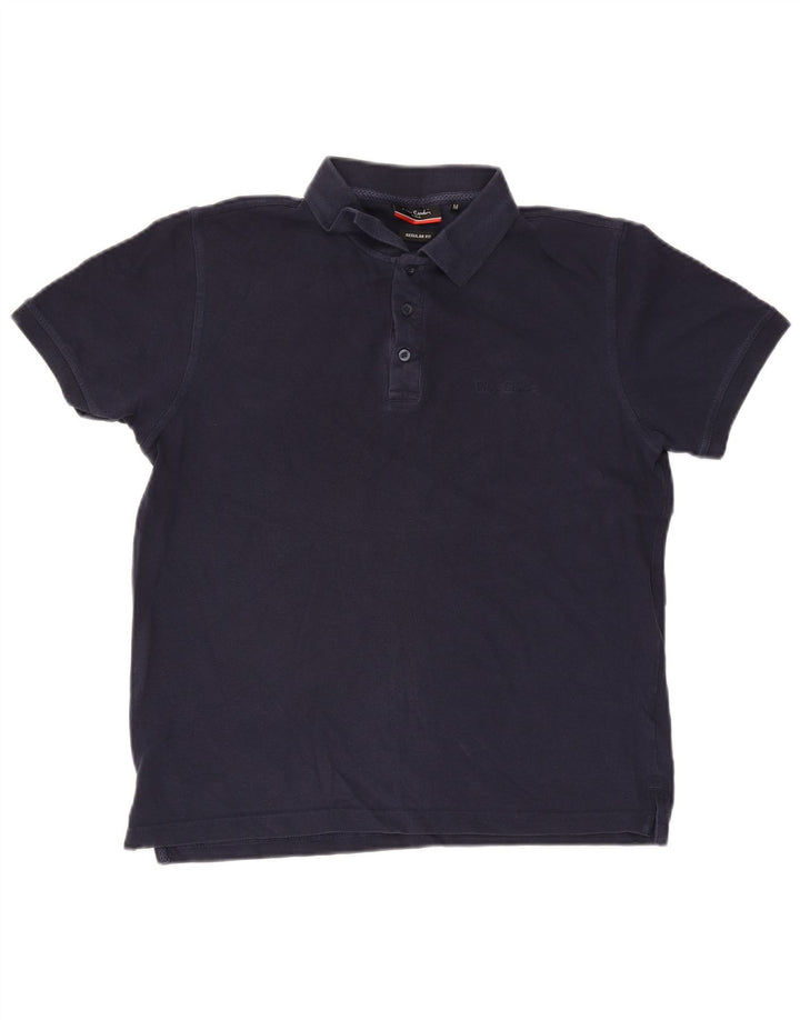 Pierre Cardin Herre Regular Fit Polo Shirt Medium Navyblå Bomuld