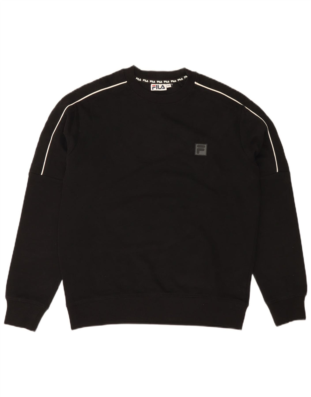 FILA Sweatshirt til mænd XS Sort bomuld