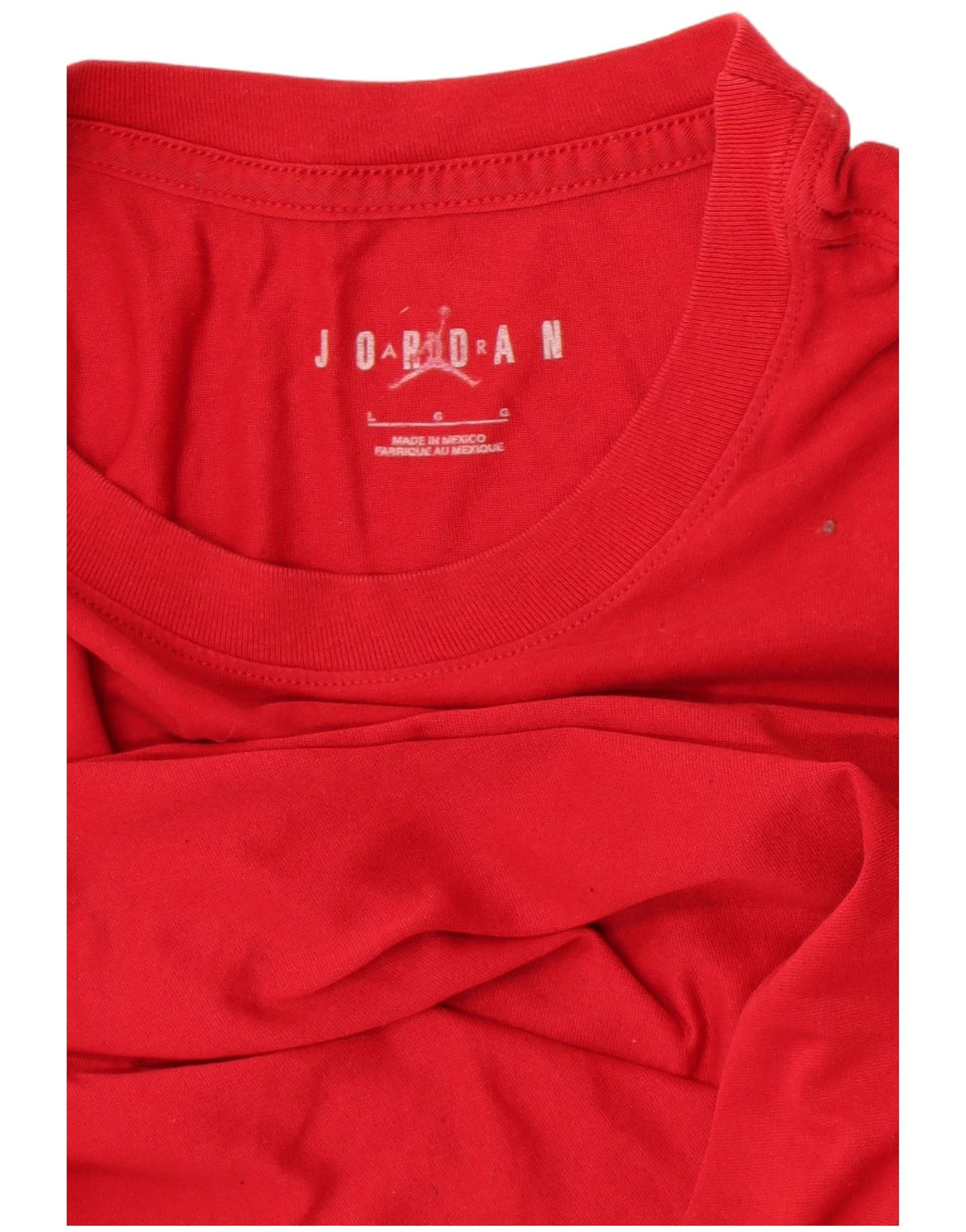 Jordan Herre Grafisk T-Shirt Top Stor Rød