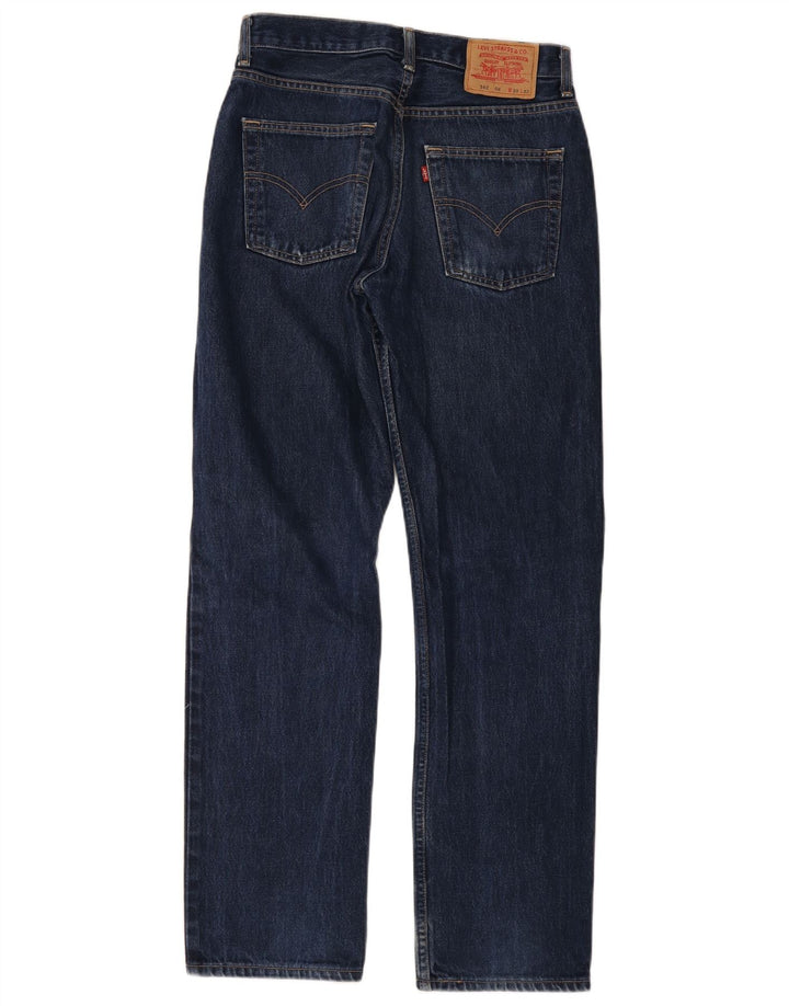 Levi's Herre 582 Straight Jeans W30 L32 Blå Bomuld