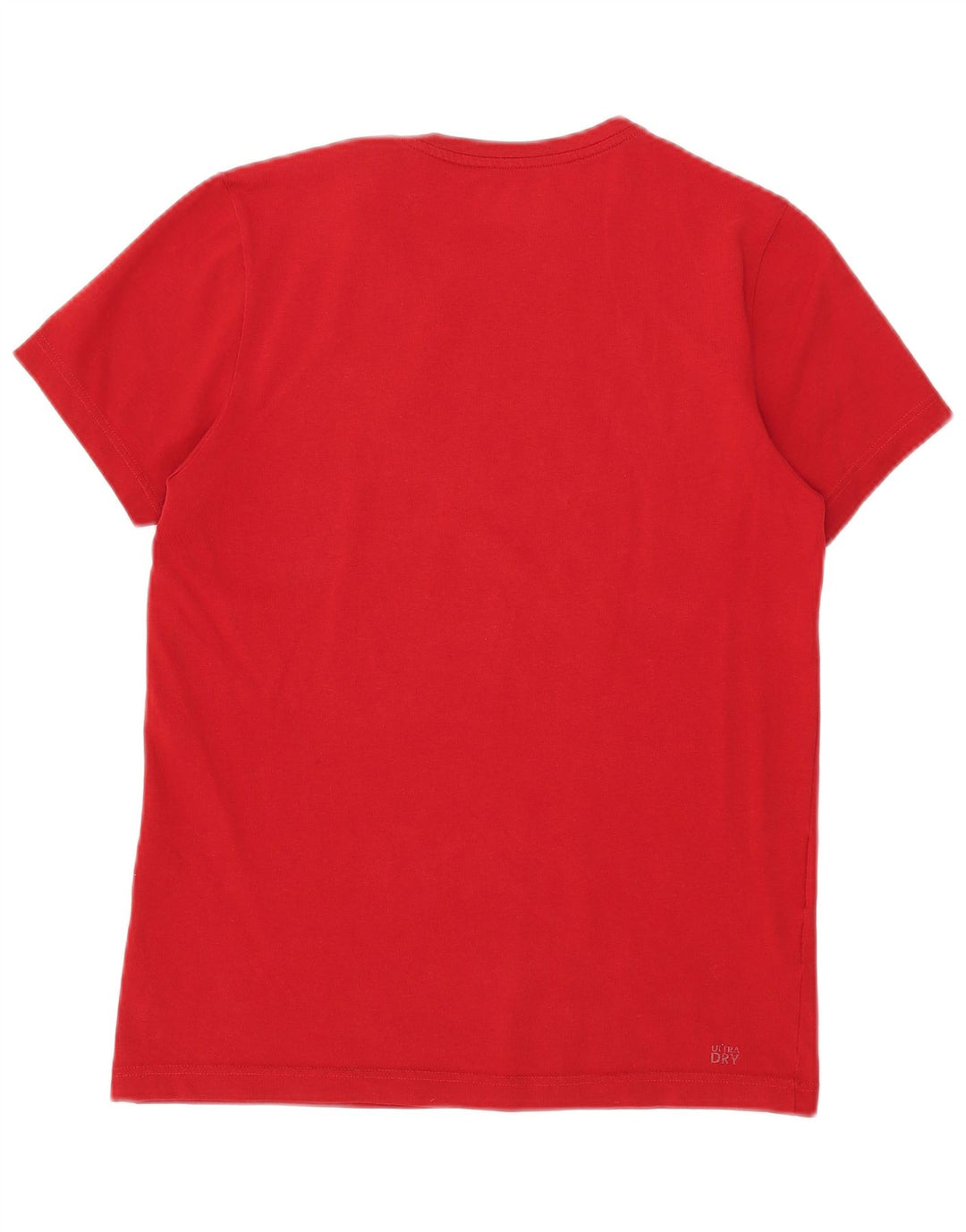 Lacoste Herre grafisk T-shirt top størrelse 3 Lille rød bomuld